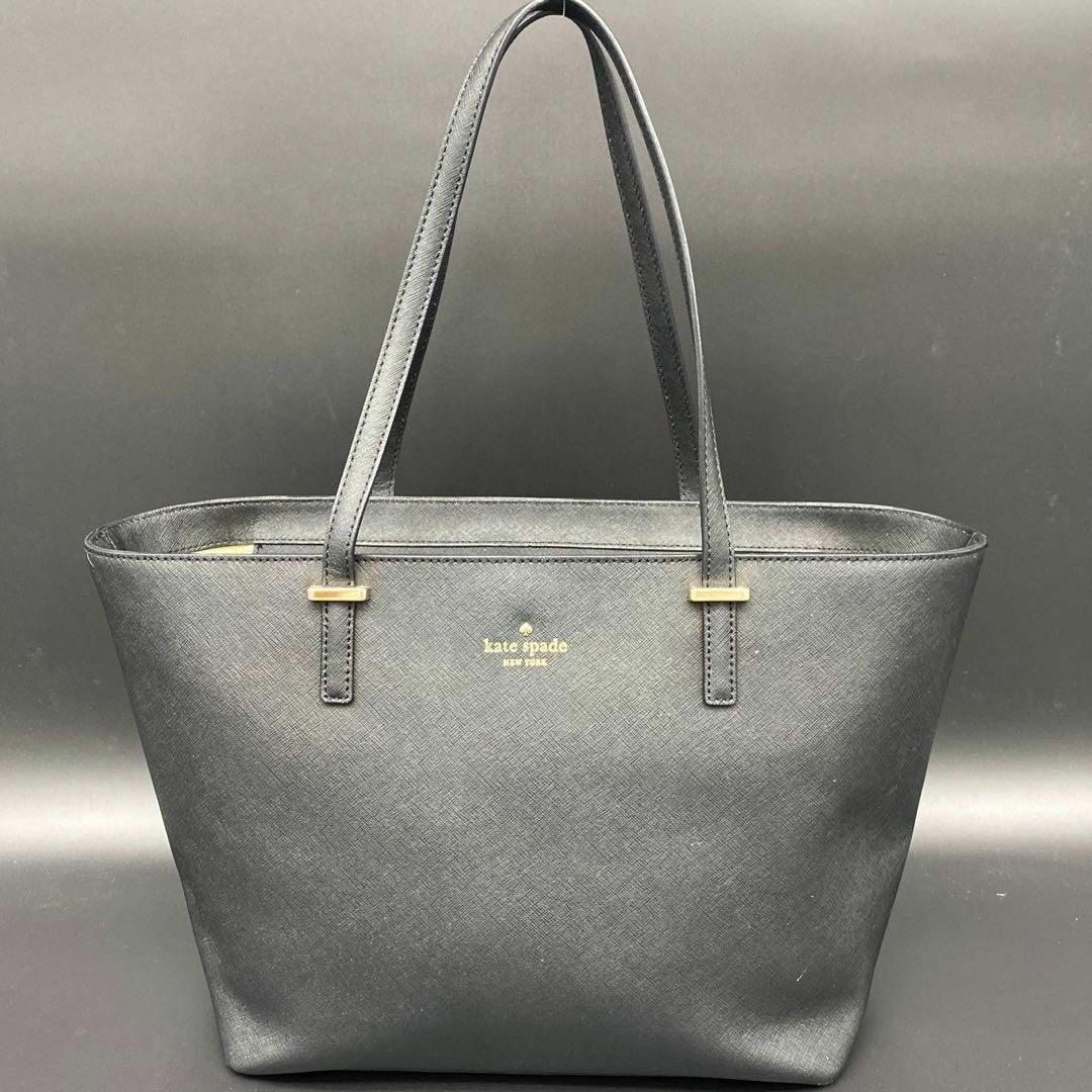 kate spade ハンドバッグ ブラックA4OK 肩掛