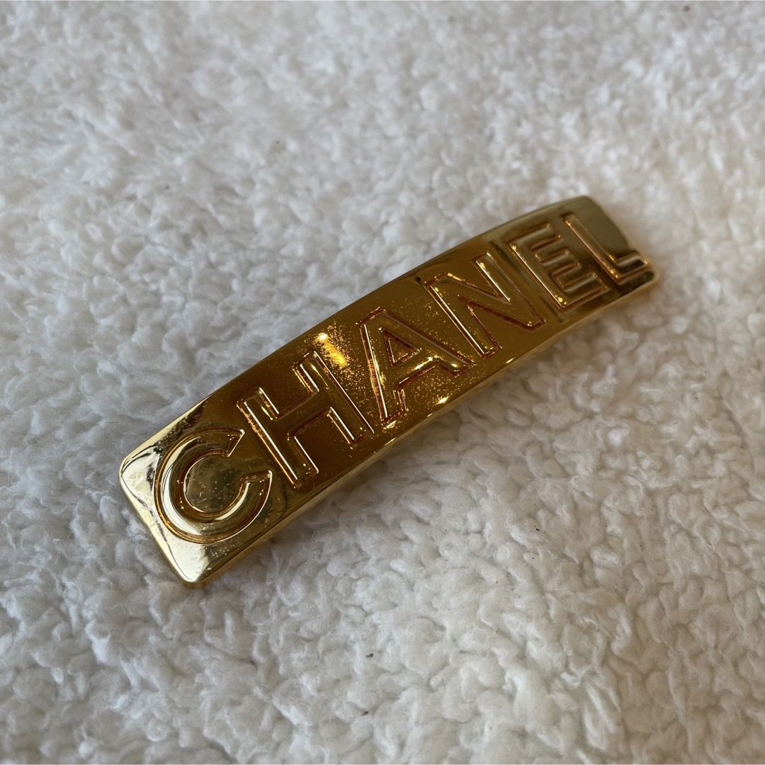 CHANEL - 美品！CHANEL 超レア ヴィンテージ バレッタ ゴールド 正規品 ...