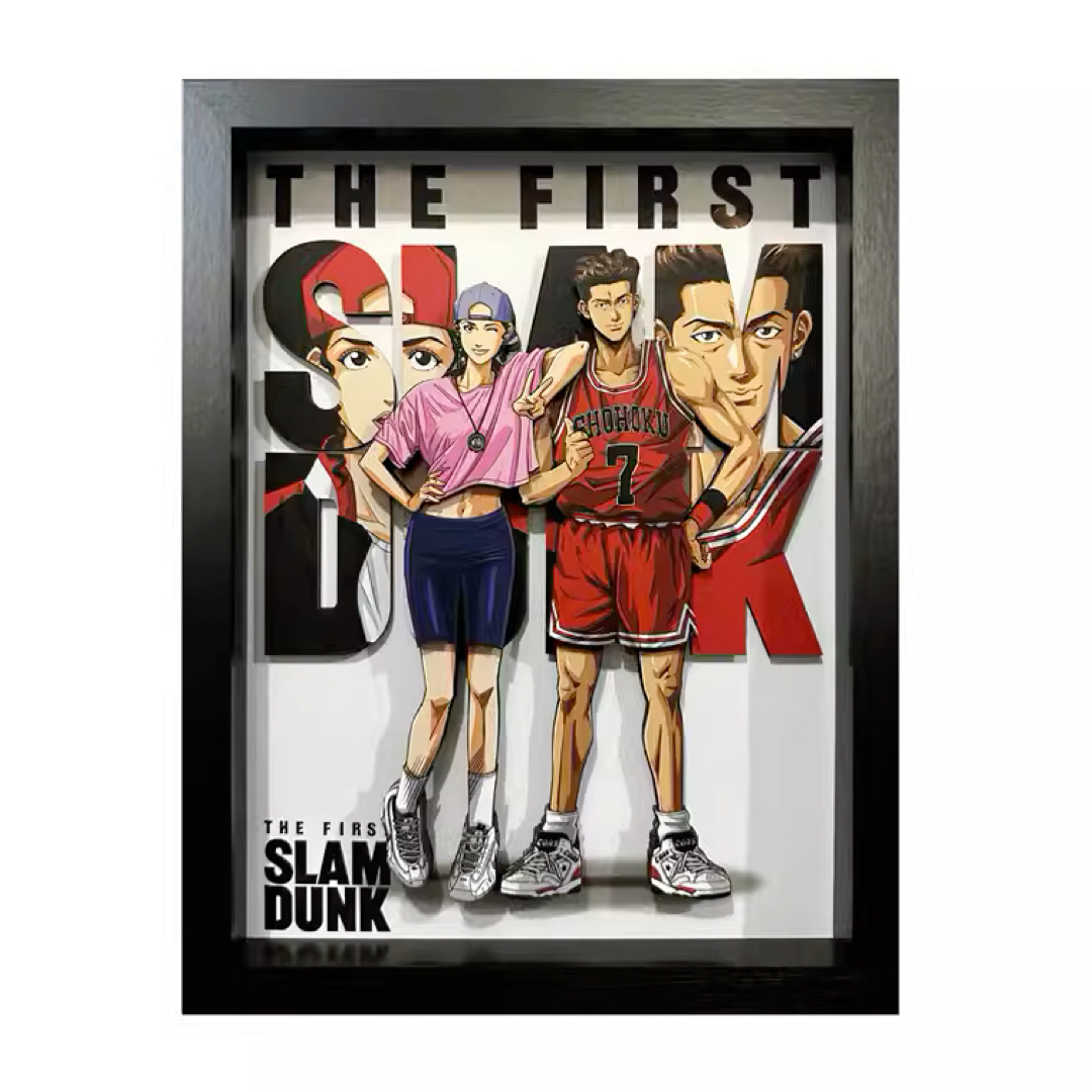 🏀スラムダンク SLAM DUNK 立体 3D 絵画 宮城リョータ 彩子の 🏀スラムダンク SLAM DUNK 立体 3D 絵画 宮城リョータ 彩子の