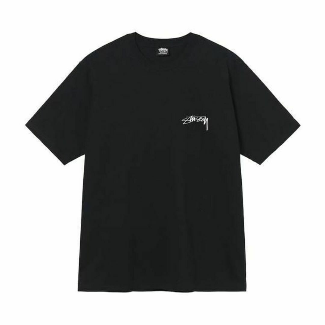 STUSSY(ステューシー)の【新品】stussy Tシャツ　サイズXL ブラック メンズのトップス(Tシャツ/カットソー(半袖/袖なし))の商品写真