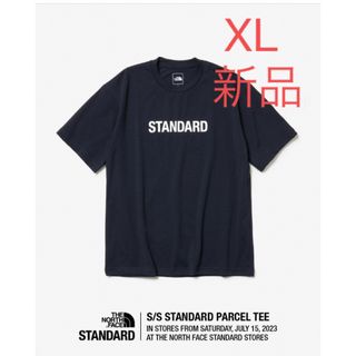 純正一掃 THE NORTH FACE STANDARD S/S PERCEL TEE黒 Tシャツ