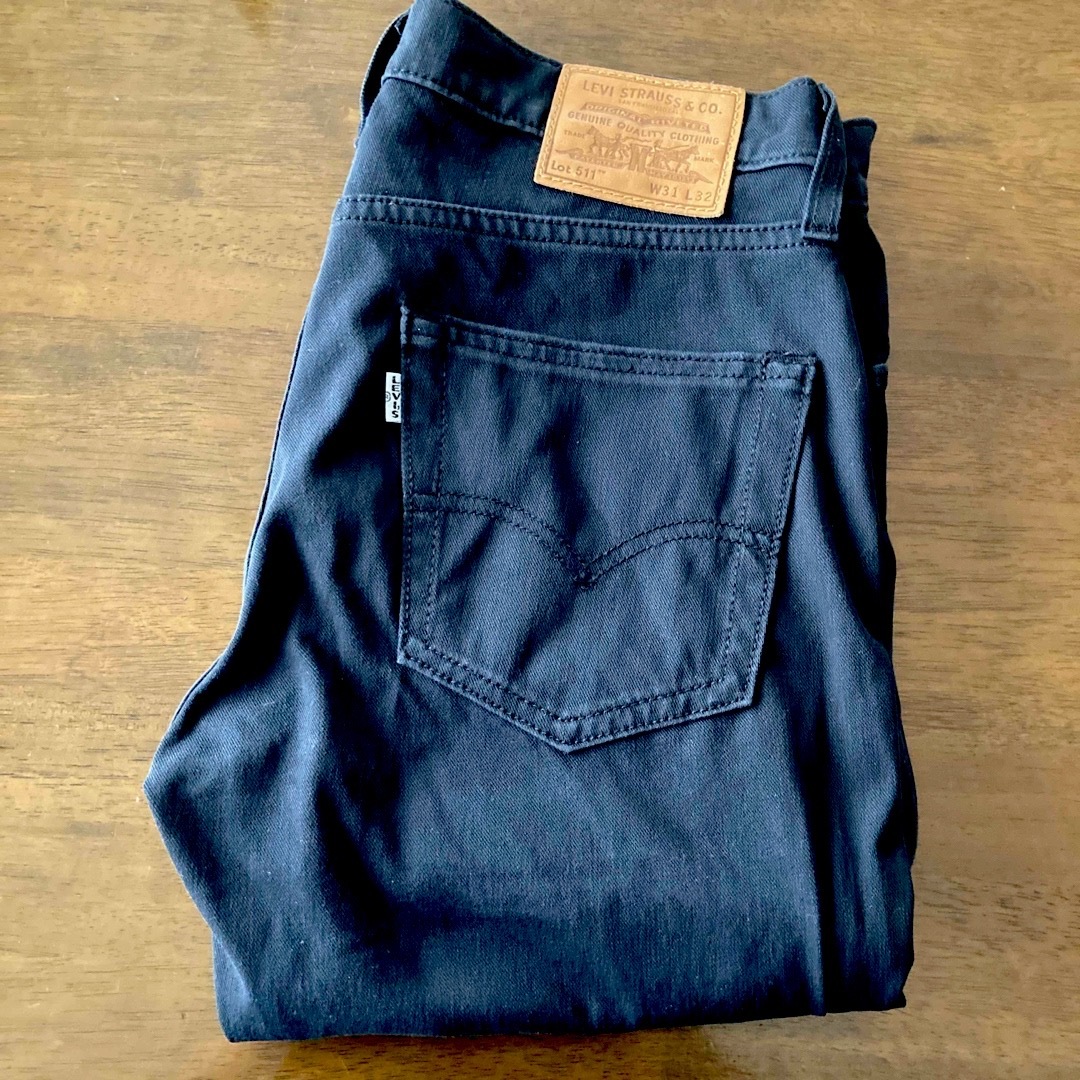 Levi's - リーバイス Levis 511 31インチ 黒スリムストレッチジーンズ