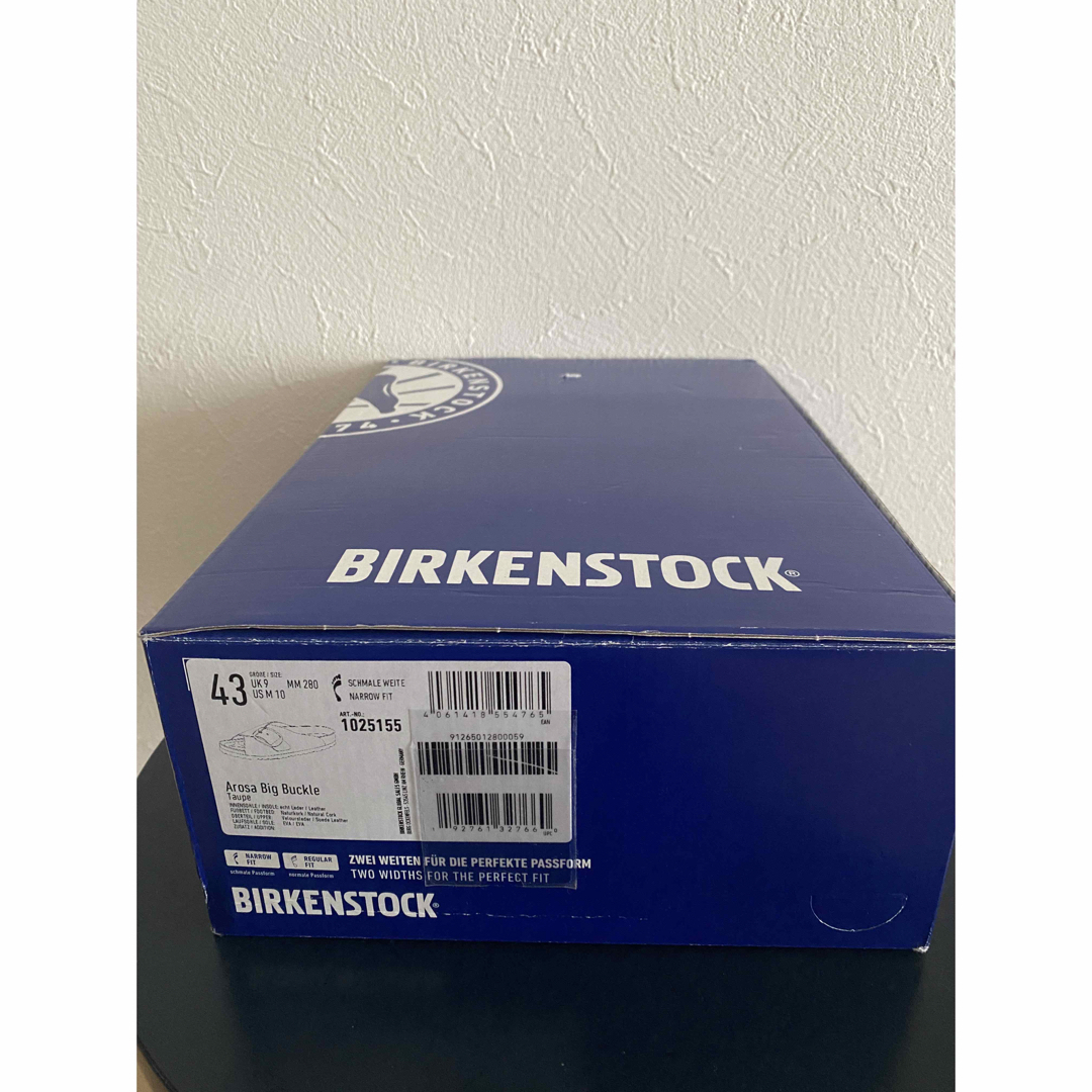 BIRKENSTOCK(ビルケンシュトック)の【新品】ビルケンシュトック　アローサ　ビックバックル　サンダル　43 メンズの靴/シューズ(サンダル)の商品写真