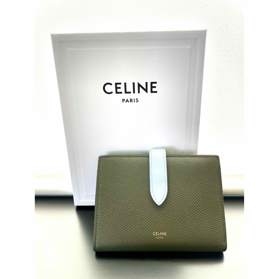 celine - CELINE ミディアム ストラップウォレットの+inforsante.fr