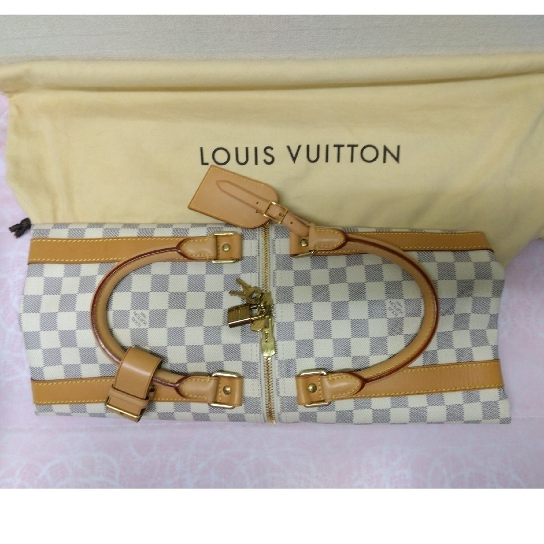 LOUIS VUITTON(ルイヴィトン)のなおちん様専用LOUIS VUITTONダミエアズールキーポルボストンバッグ レディースのバッグ(ボストンバッグ)の商品写真