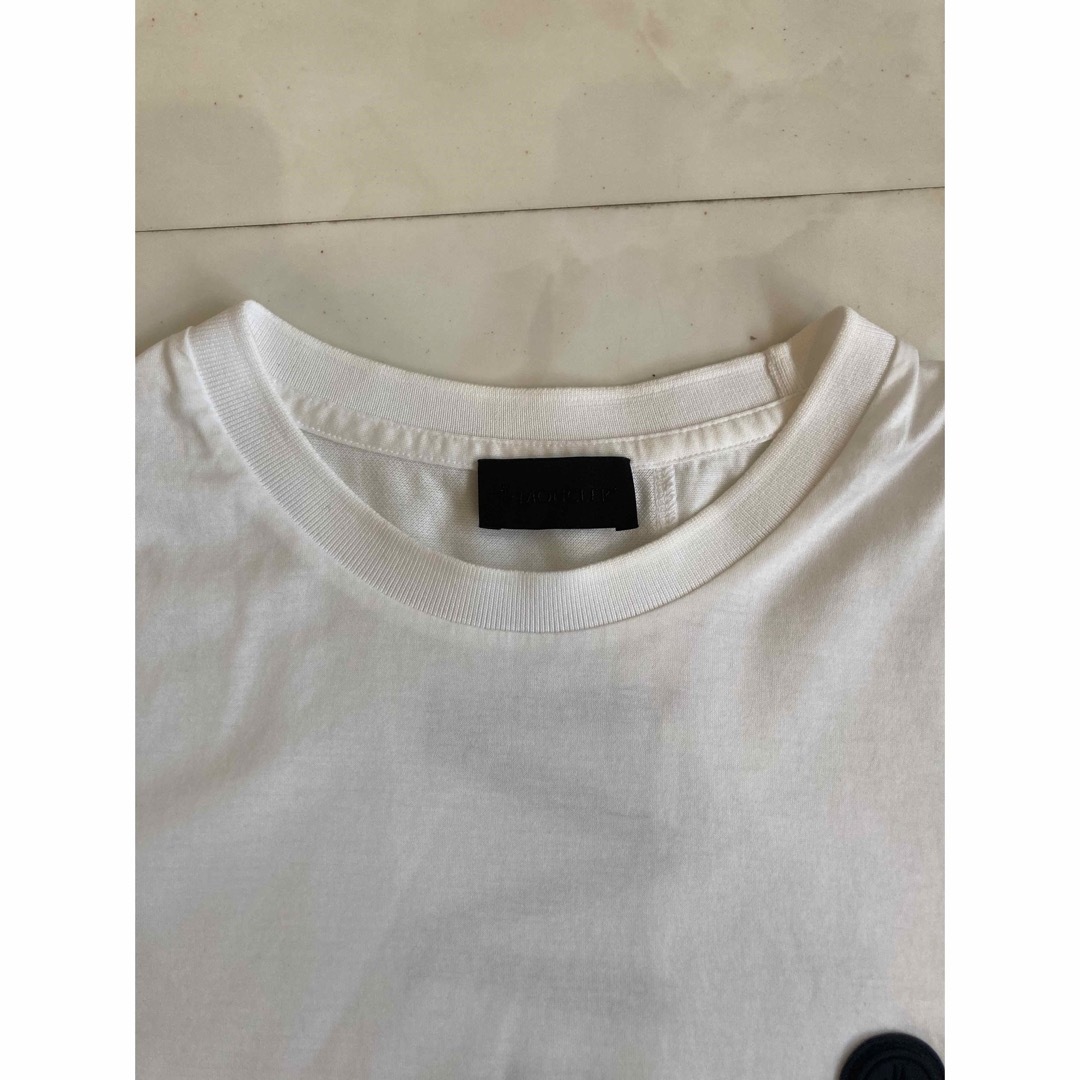 Mサイズ】モンクレール MONCLER ラバーワッペン バックプリント Tシャツ