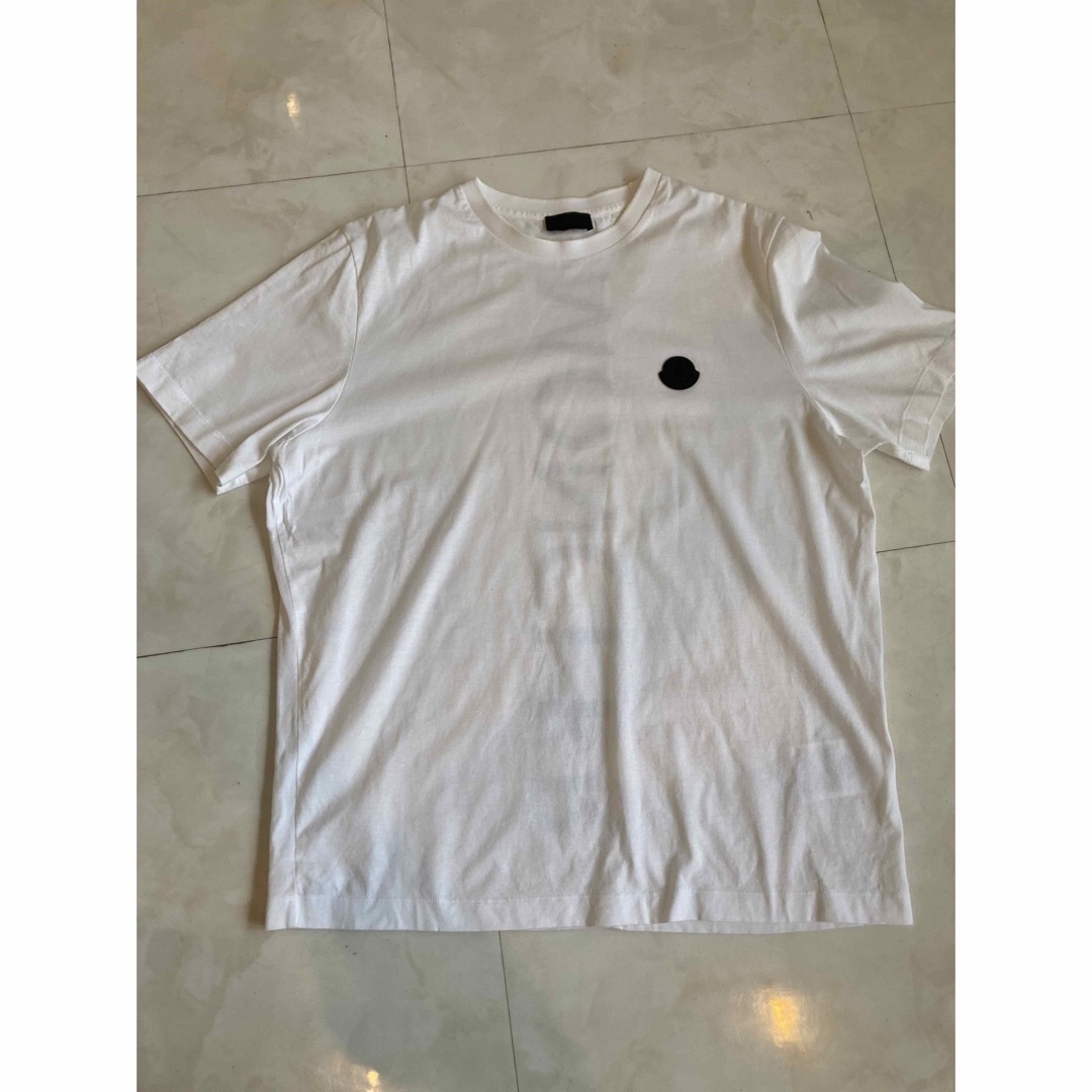 Mサイズ】モンクレール　MONCLER ラバーワッペン　バックプリント Tシャツ