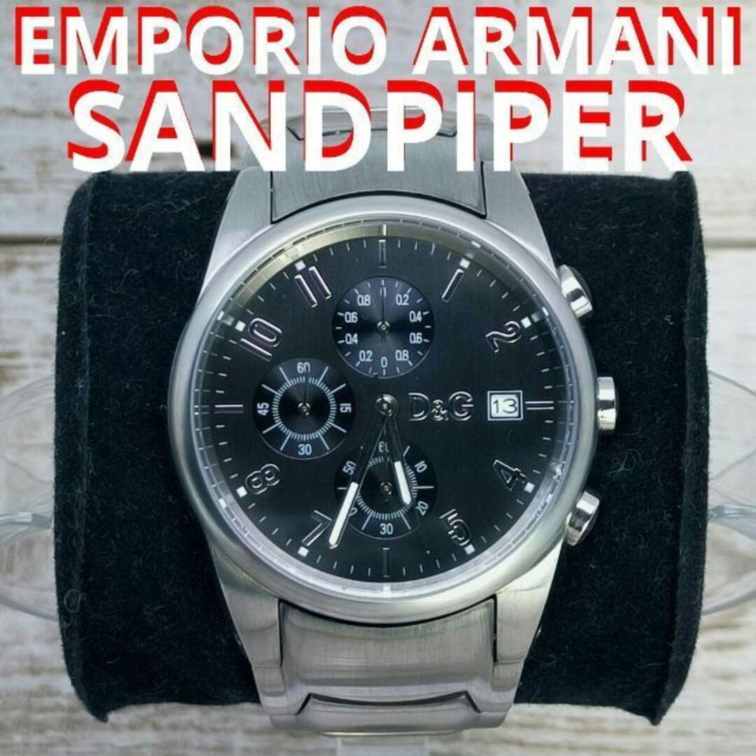 定価9万円　DOLCEGABBANA　腕時計　SANDPIPER　D\u0026G　動作品