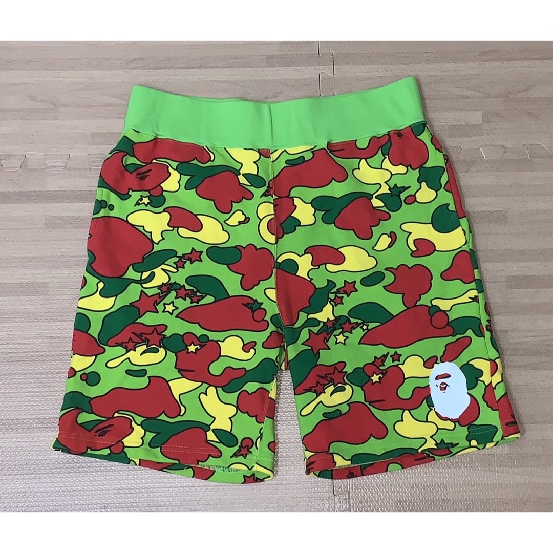 ★激レア★ APE sta camo スウェット ショーツ M ハーフパンツ | フリマアプリ ラクマ