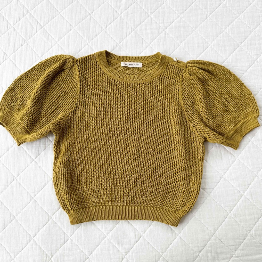 Soor ploom Mimi Knit Top Chamomile, 6Yニット