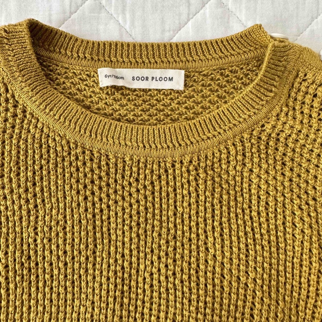 SOOR PLOOM - Soor ploom Mimi Knit Top Chamomile, 6Yの通販 by jj's