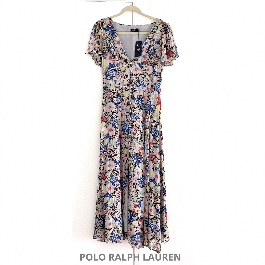 POLO ラルフローレン ワンピース ロングワンピ 花柄 米国購入 新品