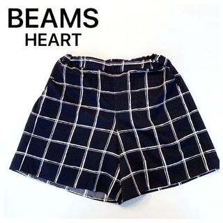 ビームス(BEAMS)のビームスハート　BEAMS HEART ショートパンツ　チェック柄　ネイビー(ショートパンツ)