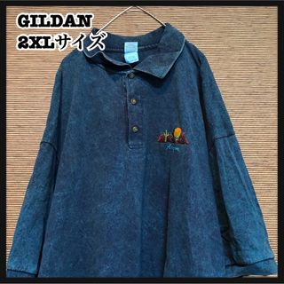 ＠美品 ギルダン GILDAN トライウェイゴルフクラブ 半袖ポロシャツp404