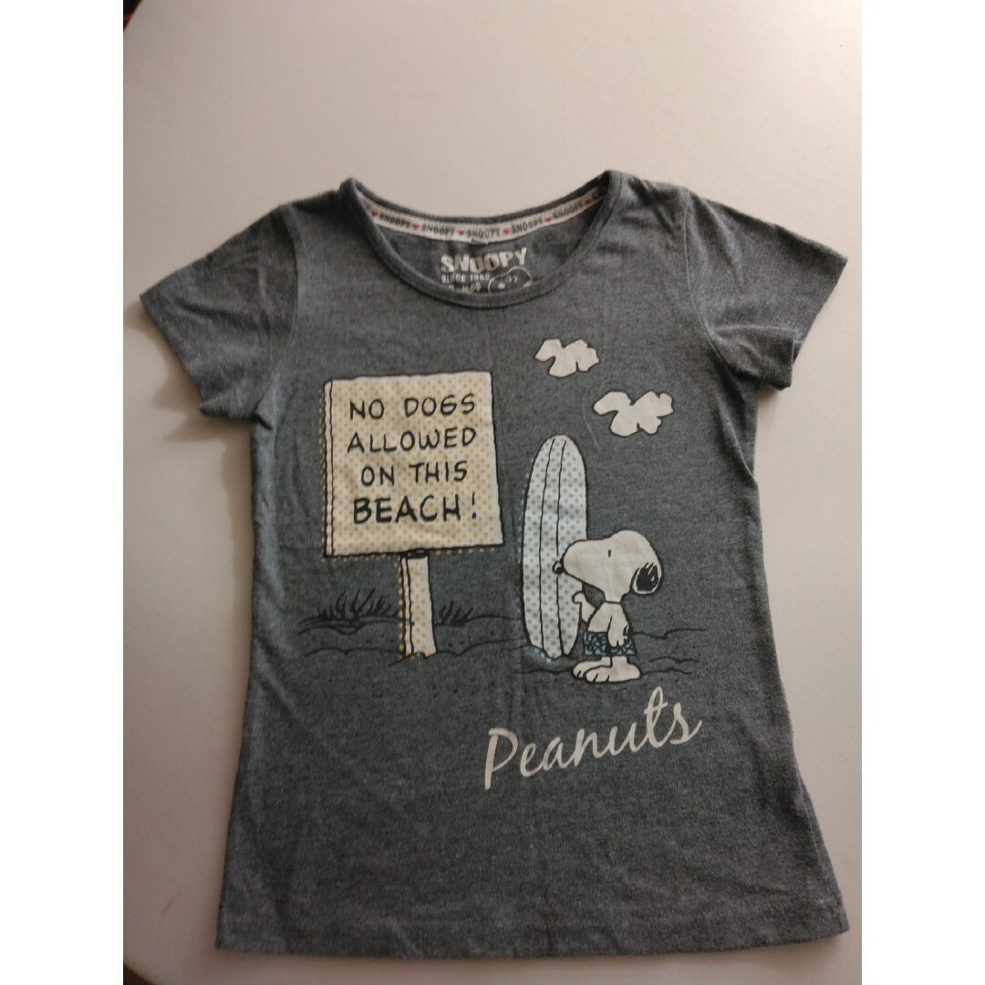 PEANUTS(ピーナッツ)のPEANUTS スヌーピー 半袖カットソー 140 Tシャツ キッズ/ベビー/マタニティのキッズ服女の子用(90cm~)(Tシャツ/カットソー)の商品写真