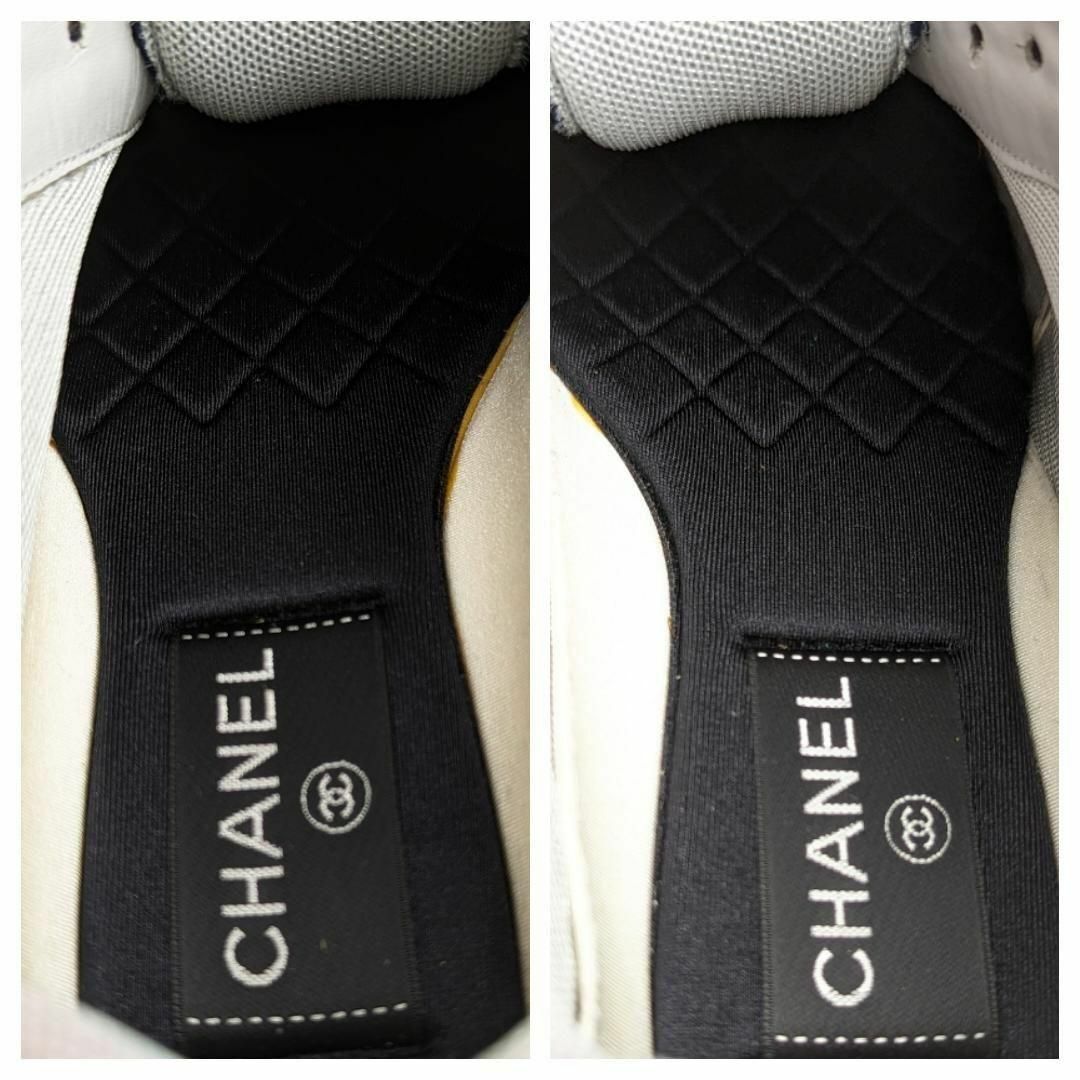 CHANEL - 新品そっくりさん⭐CHANELシャネル ロゴスニーカー 36 CHANEL - 新品そっくりさん⭐CHANELシャネル ロゴスニーカー 36