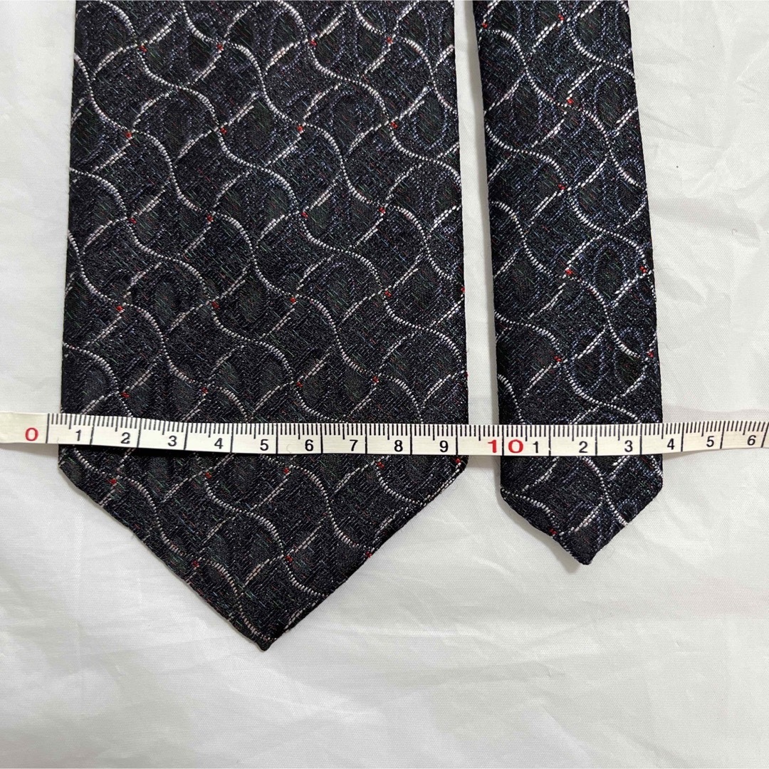 タグ付き　西陣京都　シルクウール　ネクタイ メンズのファッション小物(ネクタイ)の商品写真