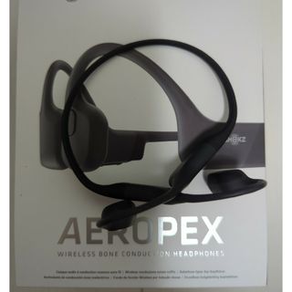 アフターショックス(AFTERSHOKZ)のAFTERSHOKZ AEROPEX COSMIC BLACK(ヘッドフォン/イヤフォン)