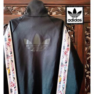 アディダス(adidas)のアディダス TOP SHOP コラボ 猫 ジャージ ジャケット ブルゾン ネコ(ブルゾン)