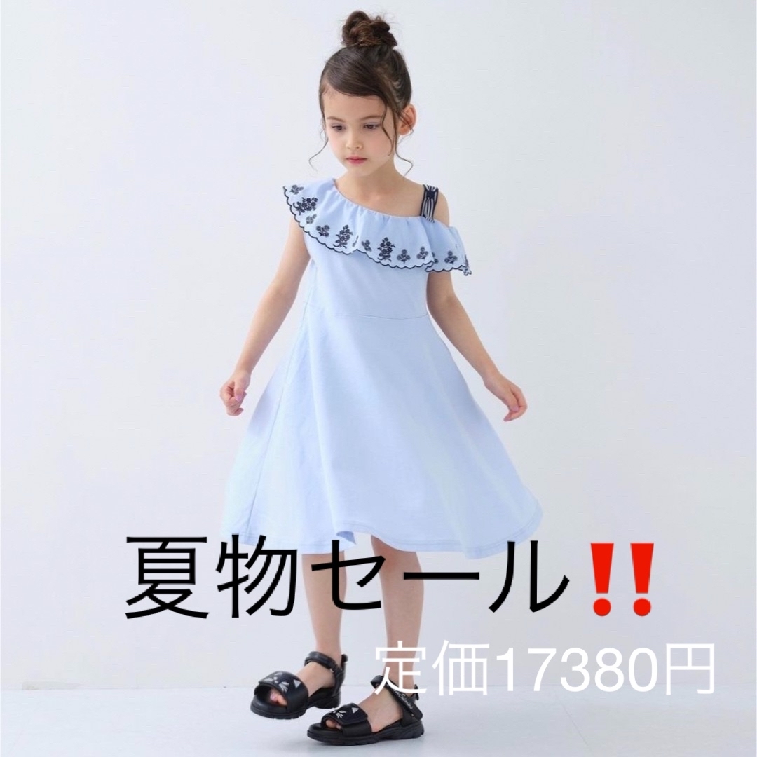 ANNA SUI mini(アナスイミニ)の新作　120 anasui mini アナスイミニ　おでかけ　ワンピース キッズ/ベビー/マタニティのキッズ服女の子用(90cm~)(ワンピース)の商品写真