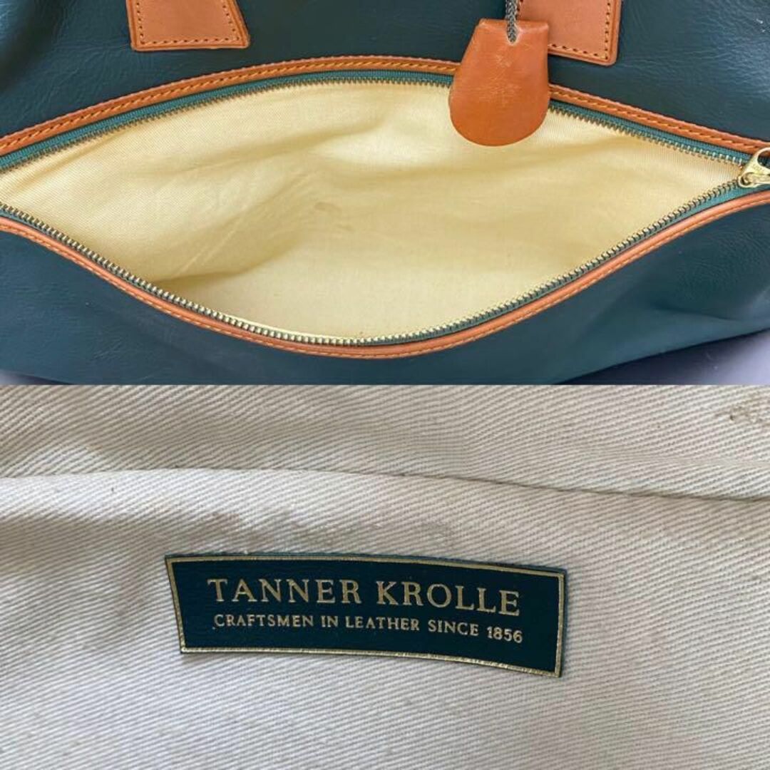 【ヴィンテージ】tanner krolle ボストンバッグ　バッグ　大容量