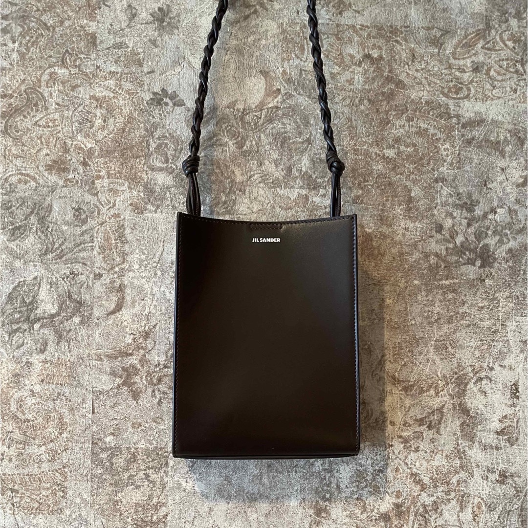 美品 JILSANDER TANGLE SM タングル レザー ショルダーバッグ