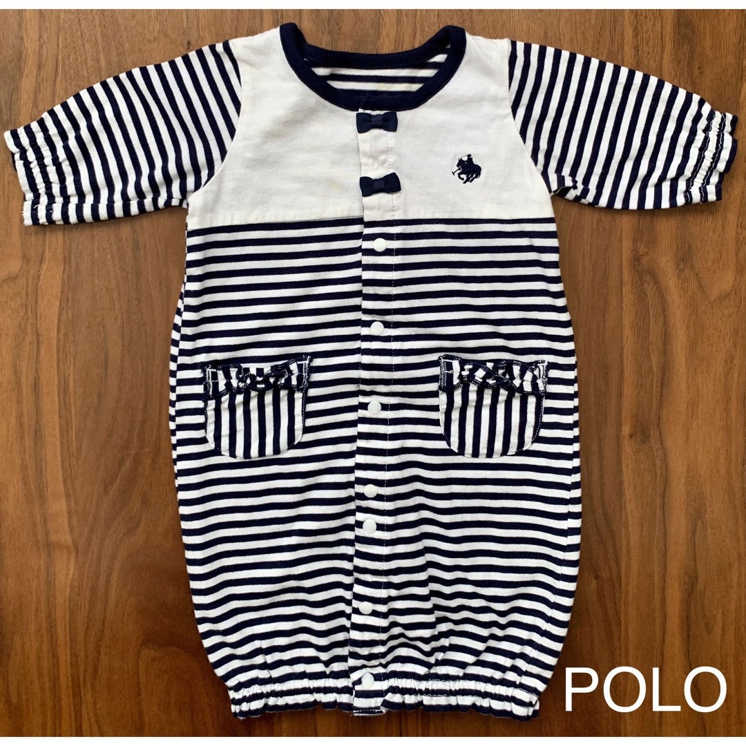 POLO Baby ロンパース カバーオール 新生児 ポロベビー 50 60