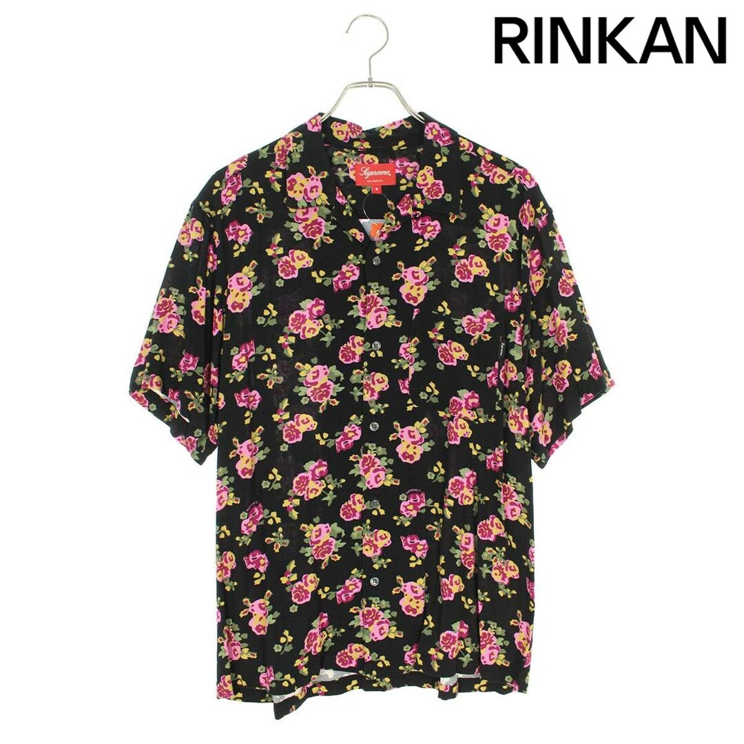 シュプリーム  20SS  Floral Rayon S/S Shirt フローラルレーヨン半袖シャツ  メンズ S