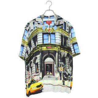 シュプリーム(Supreme)のシュプリーム  21SS  Bowery RAYON S/S Shirt 総柄レーヨン半袖シャツ メンズ S(シャツ)