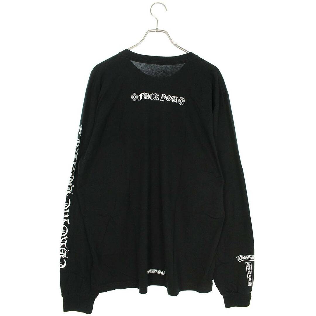 クロムハーツ CH L/S /1 バックFUCKYOU英字プリント長袖カットソー