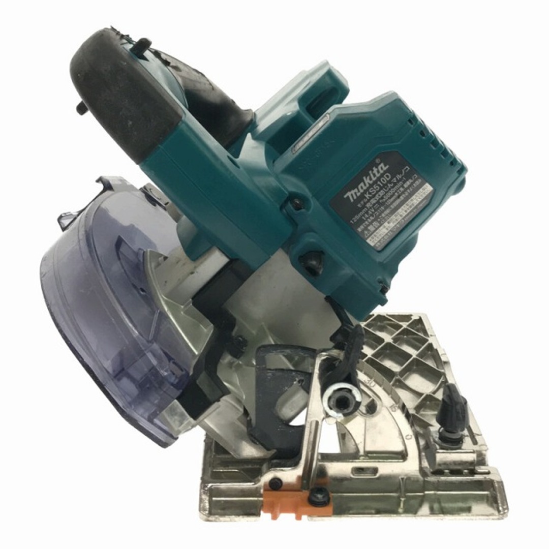 ☆中古品☆makita マキタ 14.4V 125mm 充電式 防じんマルノコ KS510D 74719 ☆品☆makita マキタ 14.4V 125mm 充電式 防じんマルノコ KS510D 74719