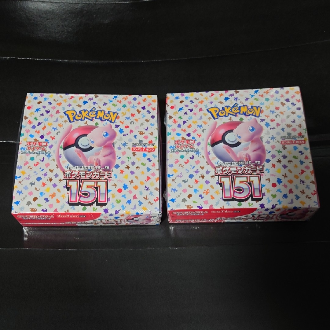 ポケモンカード151 シュリンク付き 2 BOX-