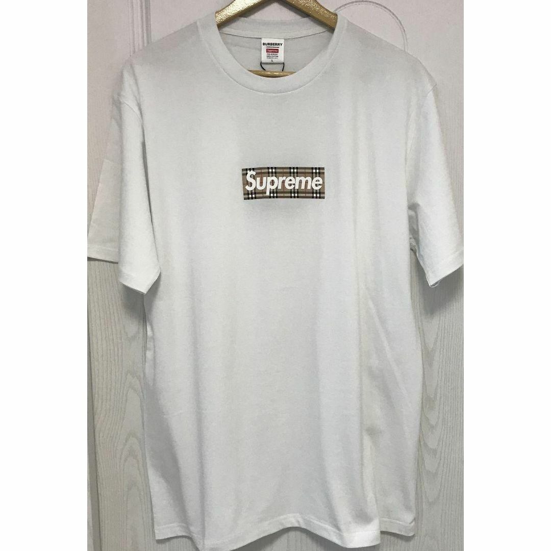 新品supreme Burberry Box Logo Tee シュプリーム マグ メンズ