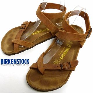 ビルケンシュトック(BIRKENSTOCK)のBIRKENSTOCK /ビルケンシュトック ストラップサンダル　38(サンダル)