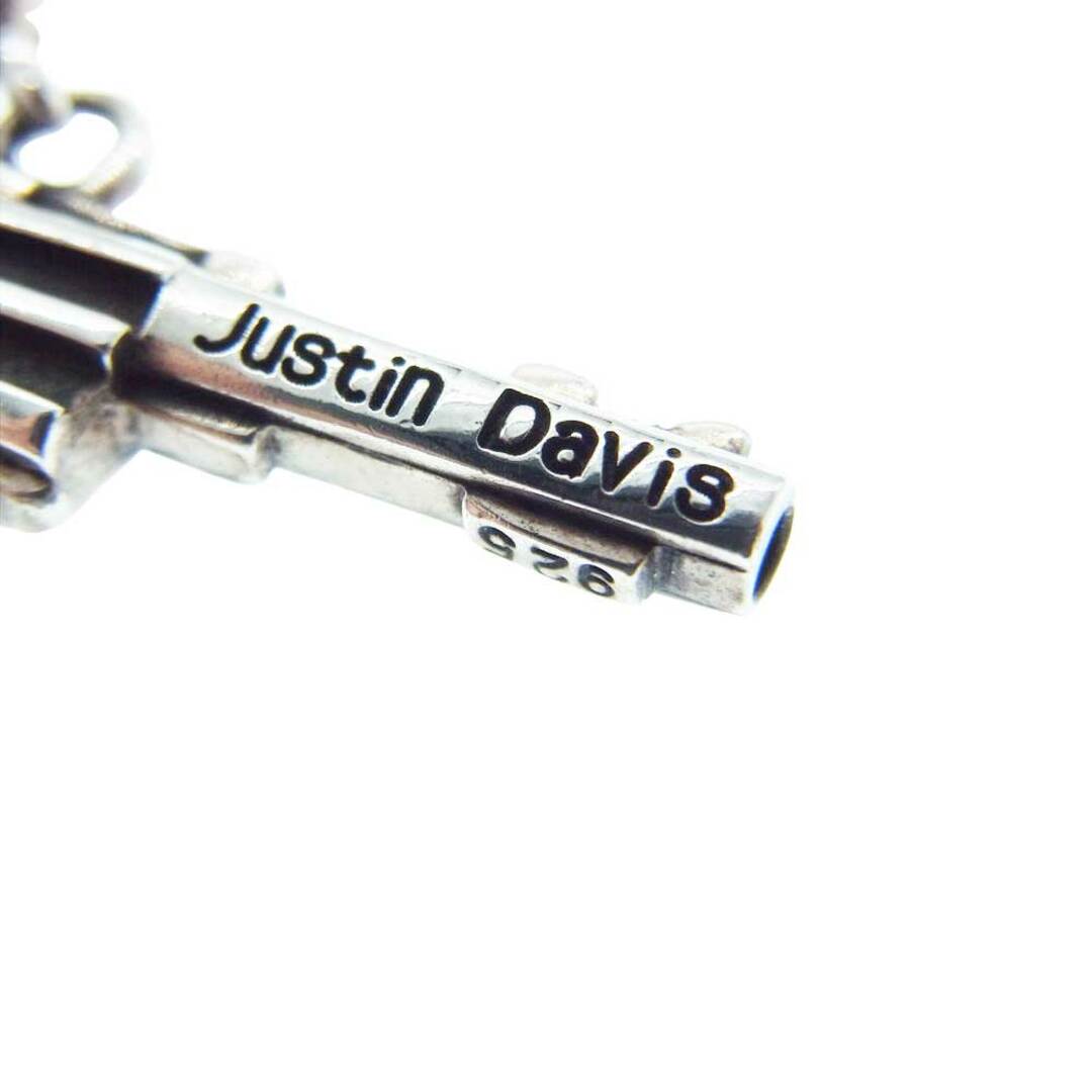 Justin Davis ジャスティンデイビス ピアス SEJ154 DIA SEX PISTOL ピストルモチーフ ピアス 片耳用 シルバー系【中古】