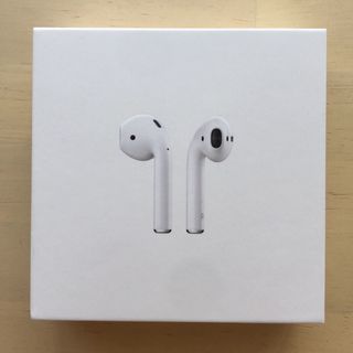 アップル(Apple)の【未使用品・送料込】AirPods 景品です(ヘッドフォン/イヤフォン)