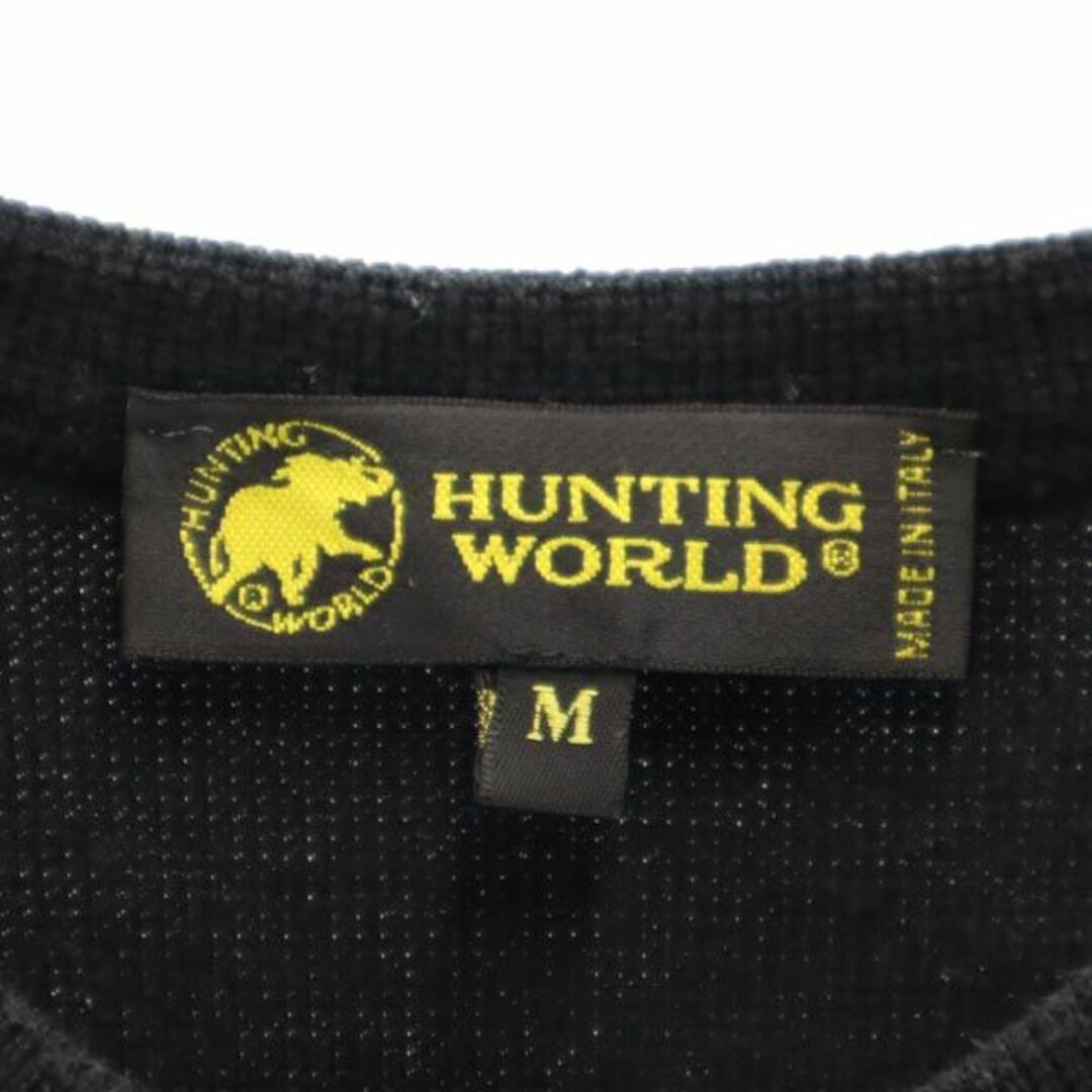 新品 HUNTING WORLD  ハンティングワールド ロゴ Tシャツ M