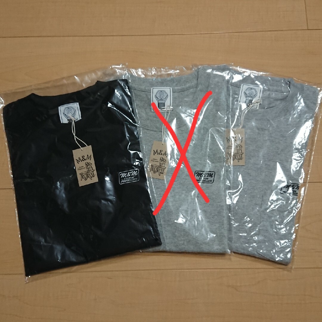 M&M(エムアンドエム)のM&M Tシャツ ① メンズのトップス(Tシャツ/カットソー(半袖/袖なし))の商品写真