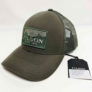 フィルソン(FILSON)の新品 FILSON フィルソン ロガー メッシュ キャップ 帽子 CAP ロゴ(キャップ)
