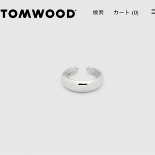 トムウッド(TOM WOOD)の新品 TOM WOOD トムウッド EAR CUFF イヤーカフThick M(その他)