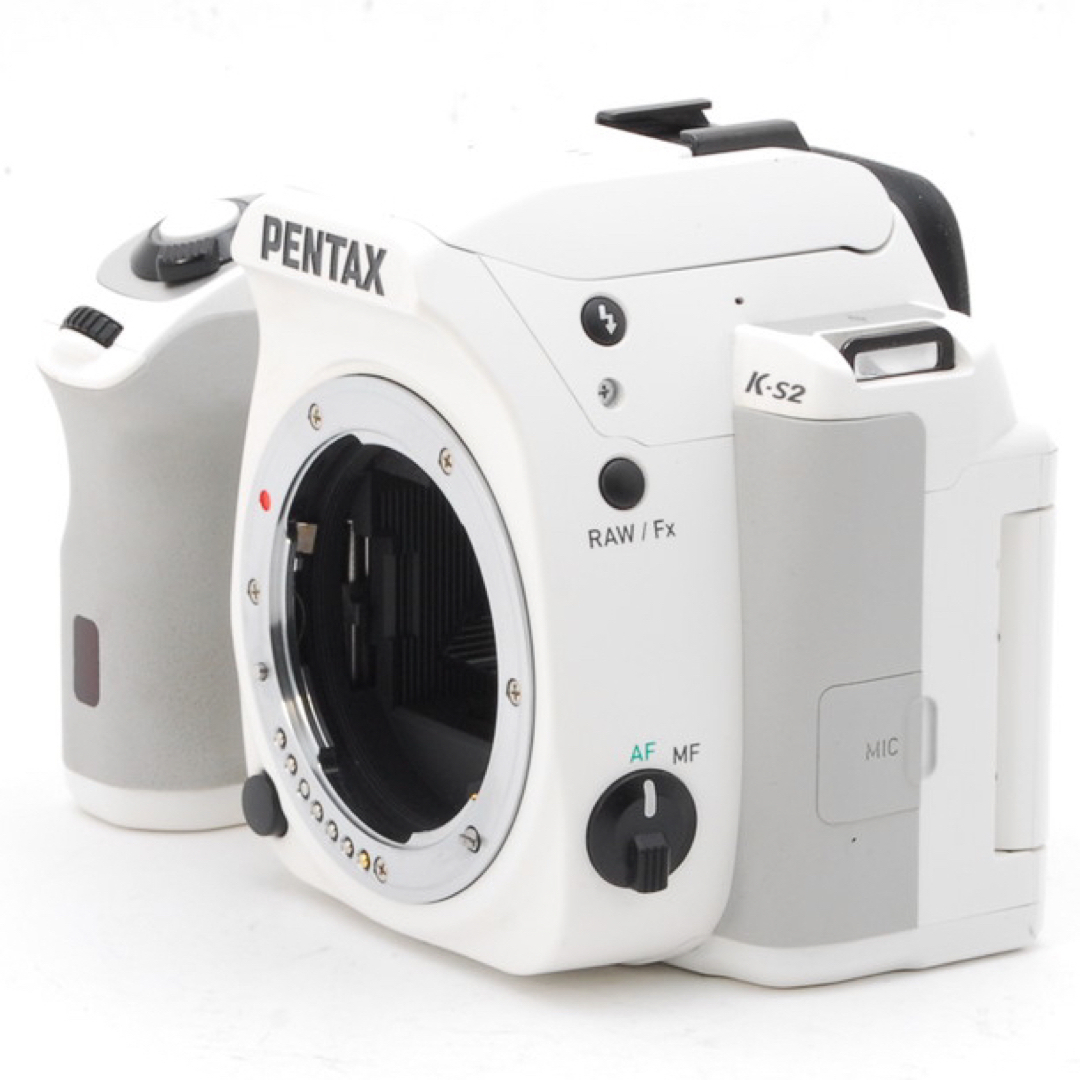 ショット小、状態◎の極上品❤️PENTAX K-S2 WHITE