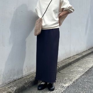 ユニクロ(UNIQLO)のユニクロ　Iラインスカート(ロングスカート)