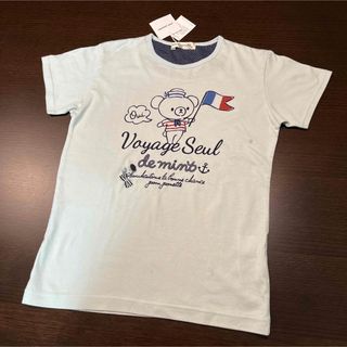 メゾピアノジュニア(mezzo piano junior)の未使用 pom ponette くまさんT(Tシャツ/カットソー)