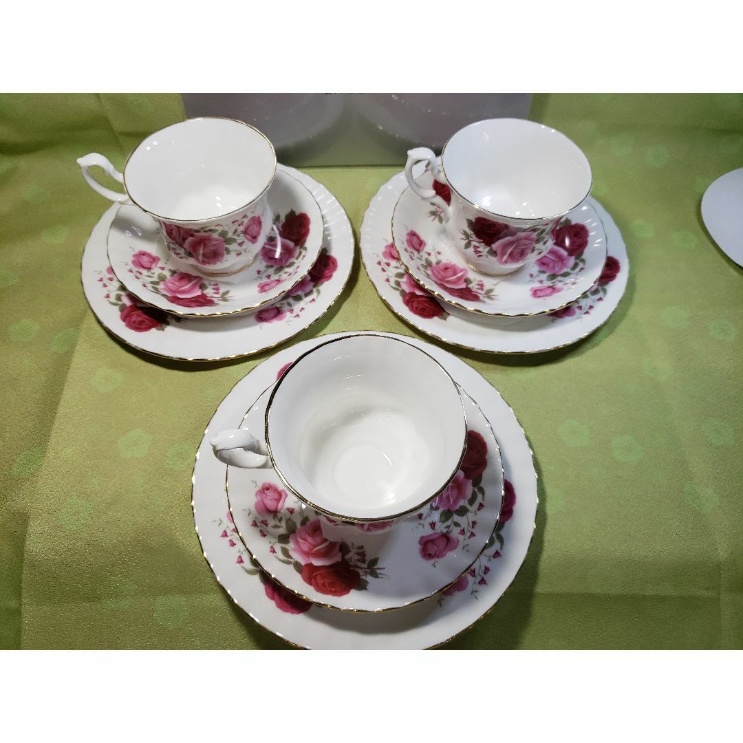 royal albert カップ\u0026ソーサー　ケーキプレート