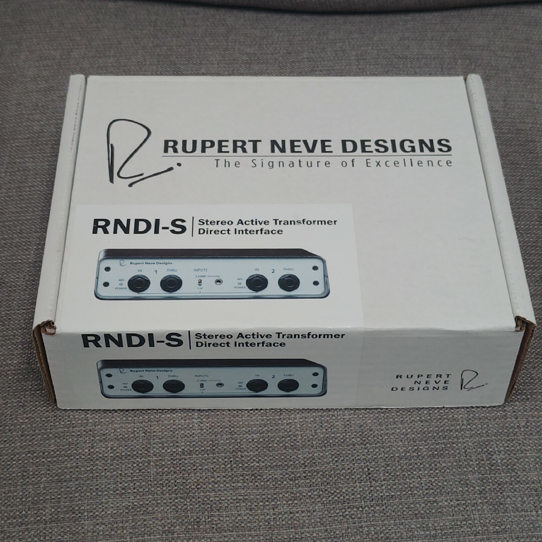 レコーディング/PA機器Rupert neve designs RNDI-S 23年7月購入 未使用品