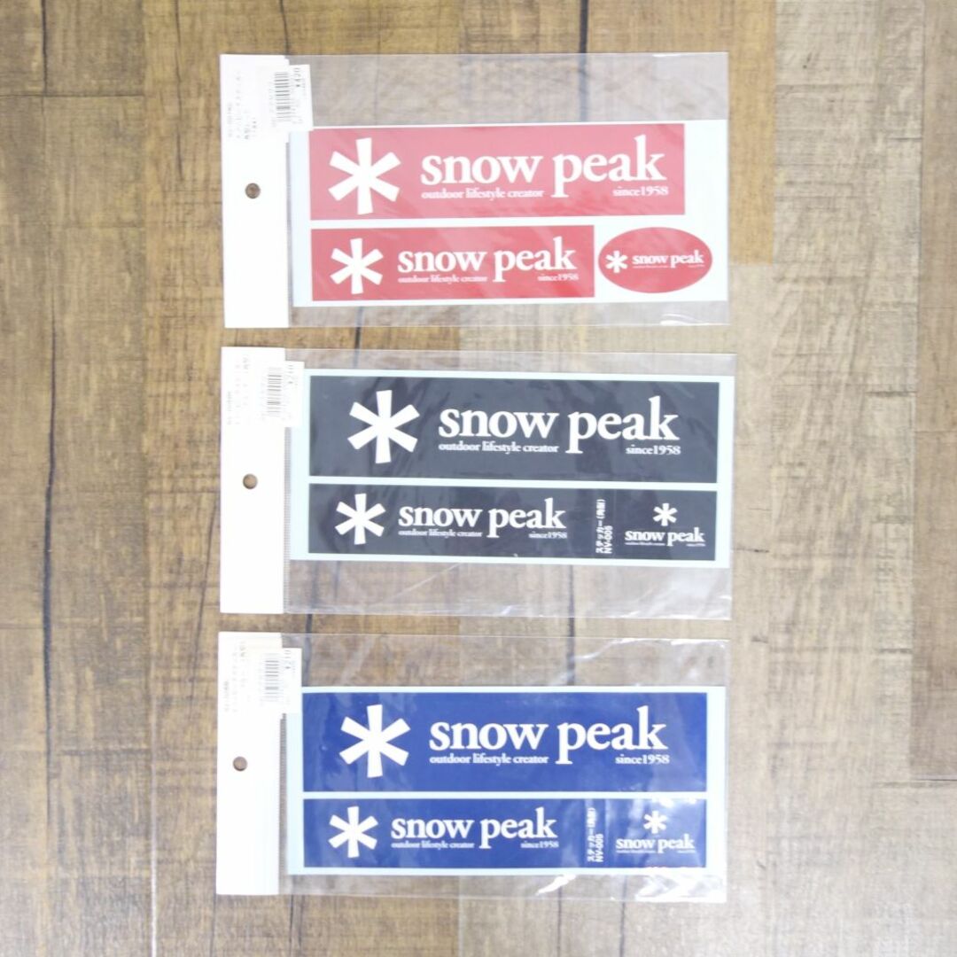 Snow Peak - 未使用 スノーピーク snowpeak ステッカーセット Snow Peak - 未使用 スノーピーク snowpeak ステッカーセット