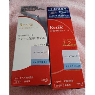 カオウ(花王)のリライズ 白髪用髪色サーバー グレーアレンジ まとまり仕上げ(白髪染め)