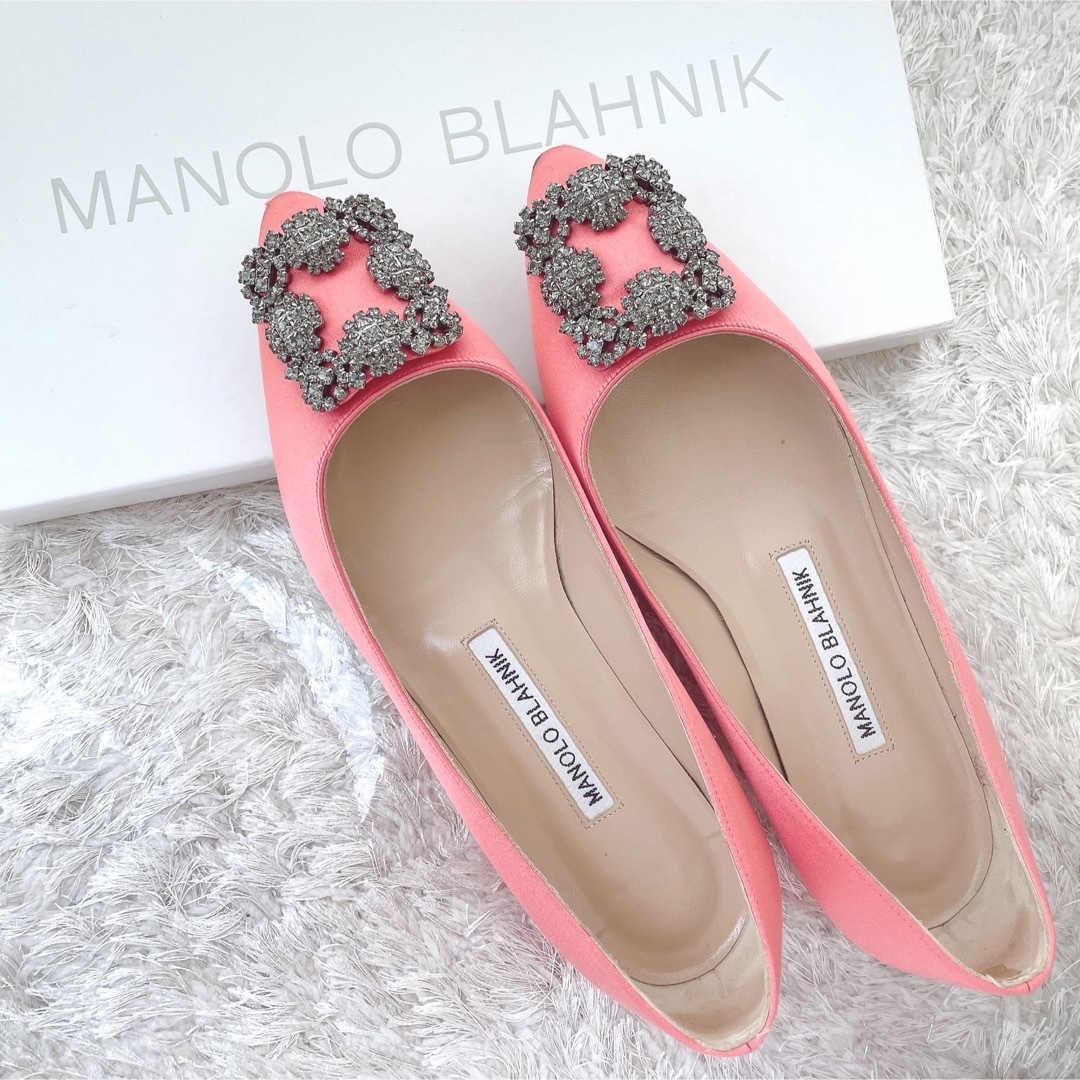 MANOLO BLAHNIK マノロブラニク フラットシューズ パンプス 美品