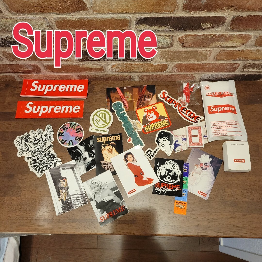 Supreme★ステッカー39枚+ノベルティーセットシュプリーム