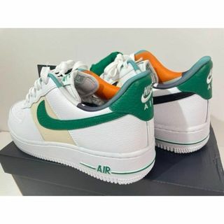 【レア】NIKE AIR FORCE 1 07 LV8 編み込み　レッド　28㎝